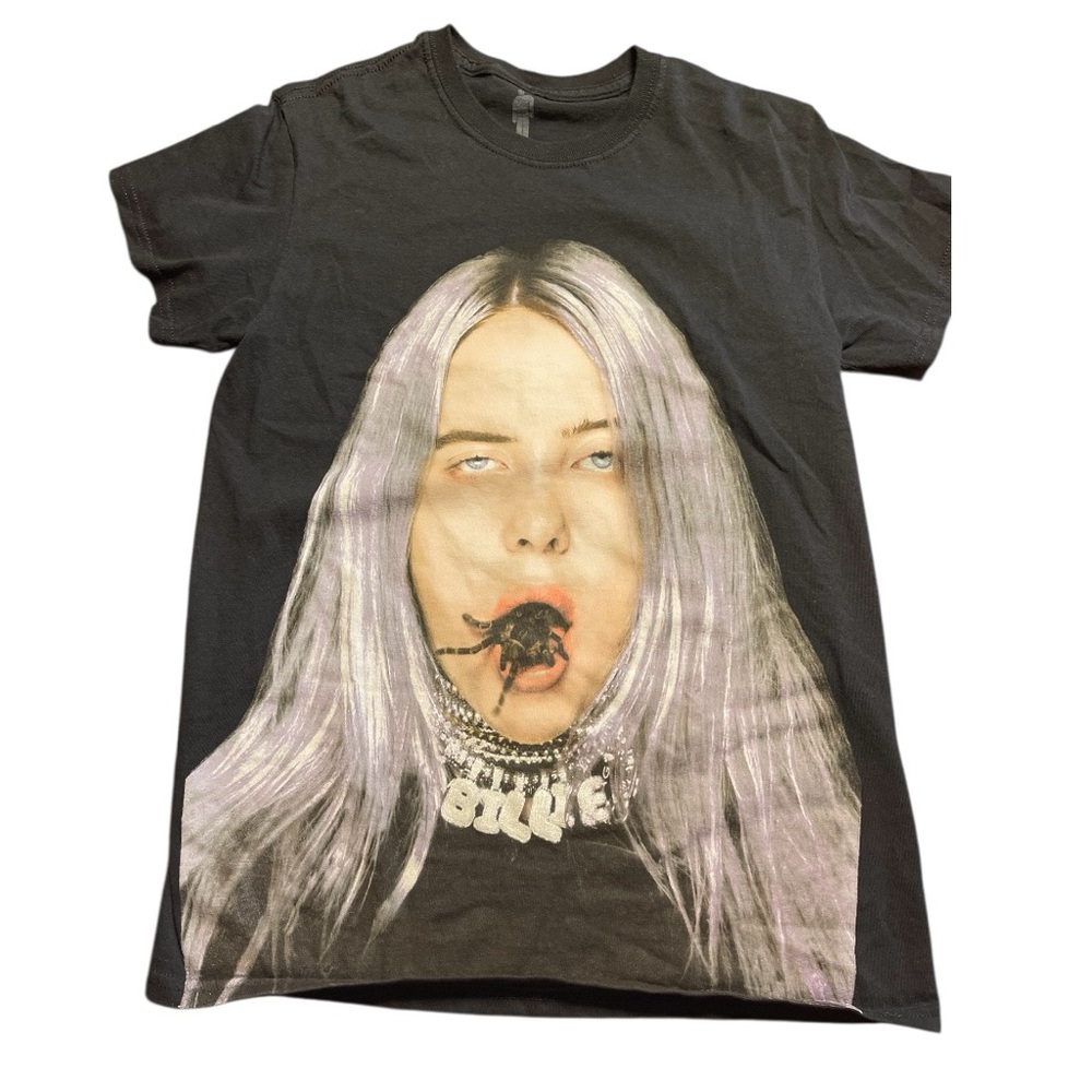 Billie Eilish | Tarantula Spider Mouth 2019 Official Merch T-Shirt